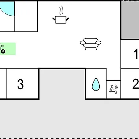 Дом отдыха Four-bedroom In *
